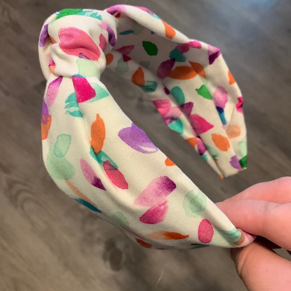 Watercolor Abstract Headband
